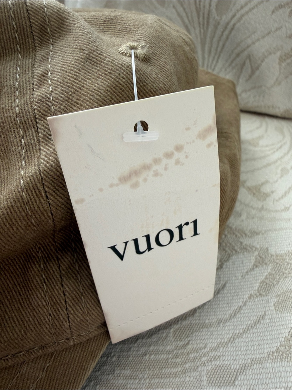 Vuori NWT Camel Logo Unisex Ball Cap with White Embroidery - Picture 3 of 7